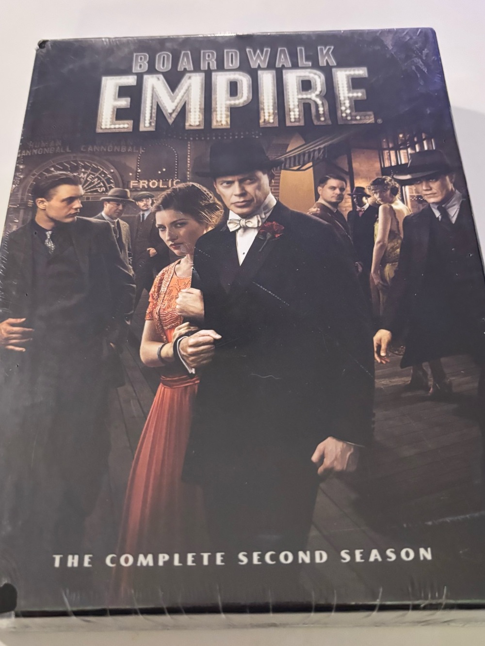 Boardwalk Empire: The Complete Second Season DVD - Black & Brown Cover
